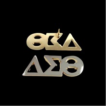 Load image into Gallery viewer, DST Greek letter Pin
